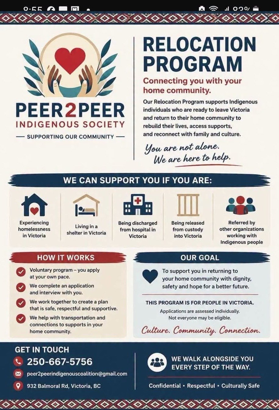 Relocation Program Flyer